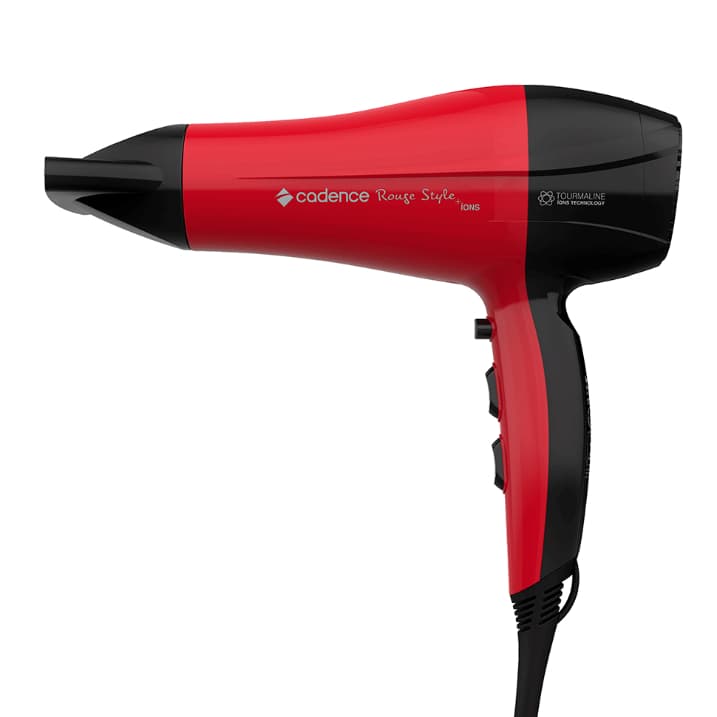 Secador de Cabelos Cadence Rouge Style SC560, Preto/Vermelho 220V