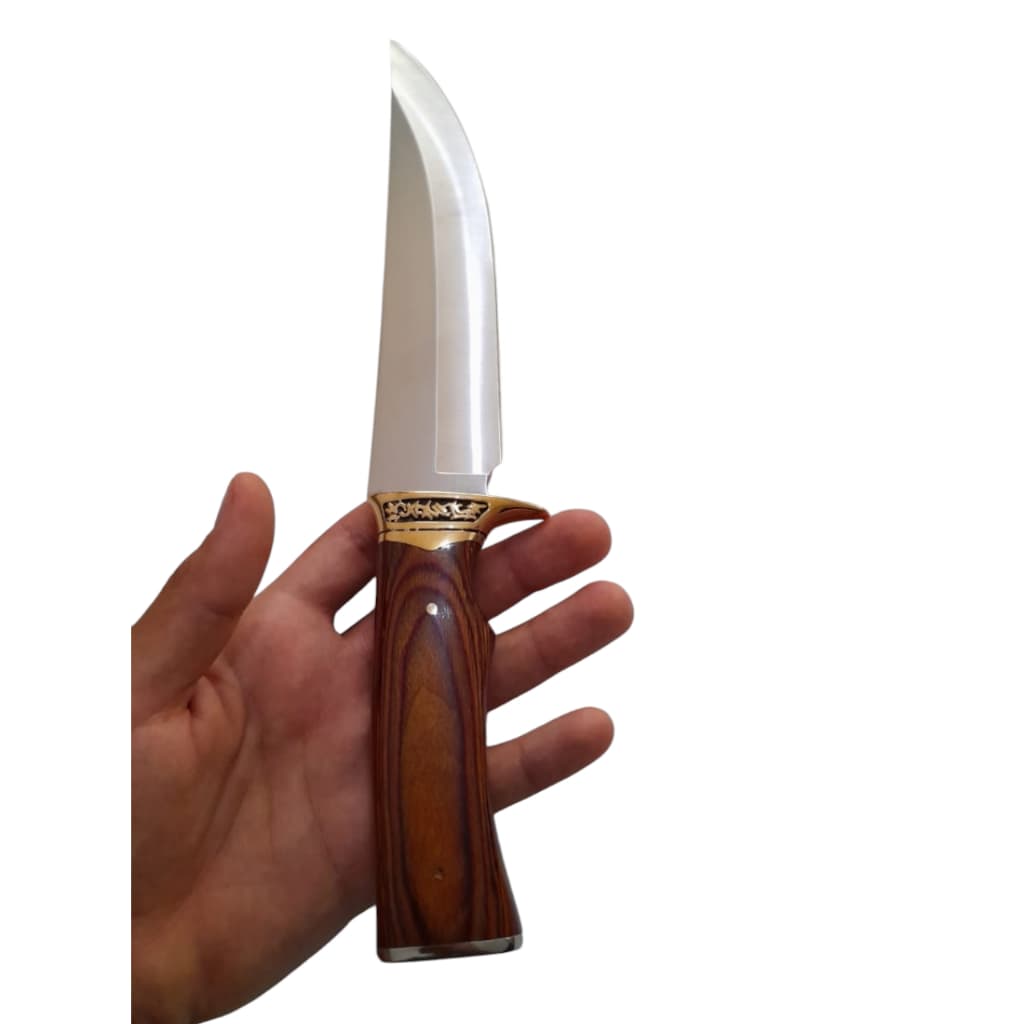 Faca Esportiva Churrasco Afiada Modelo Luxo Bainha