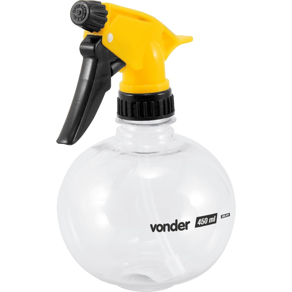 Borrifador Bolinha 450ml Multiuso – Spray Doméstico P/ Limpeza, Carros, Plantas, Cosméticos e Produtos Leves Vonder