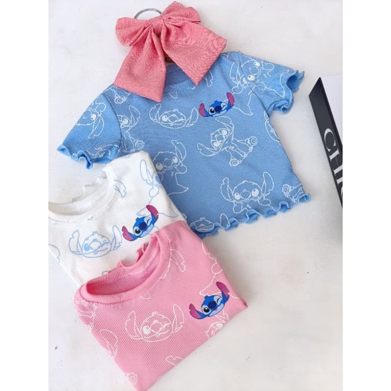 cropped stitch canelado/Stitch/blusa Stitch