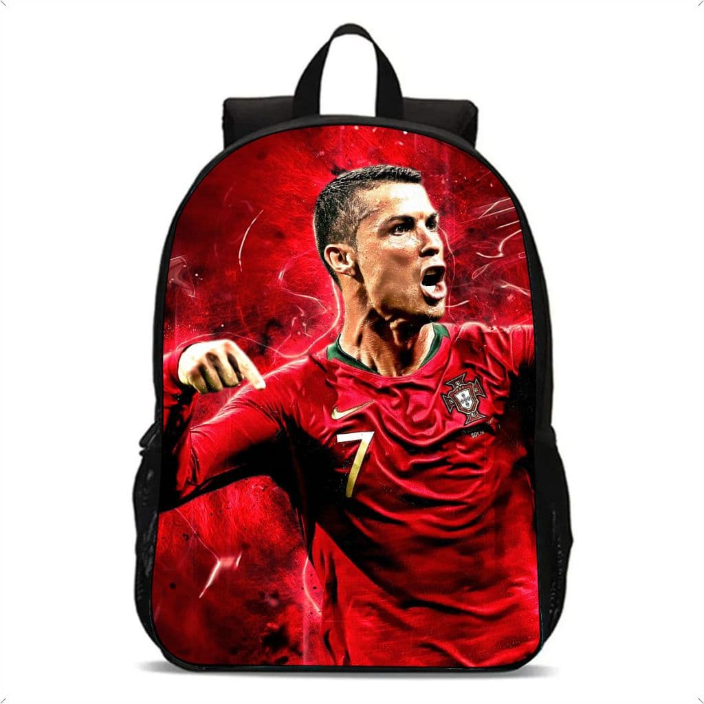 Mochila Infantil Escolar Meninos Cristiano Ronaldo Cr7