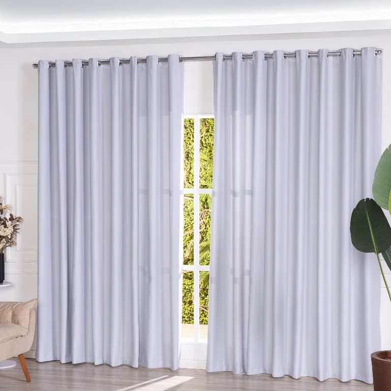 Cortina Blackout Tecido 3,00mts X 2,70m Ambiente Aconchegante Decorativa Interiores bloqueia luz