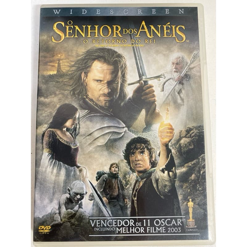 DVD duplo: Senhor dos Anéis - O retorno do rei