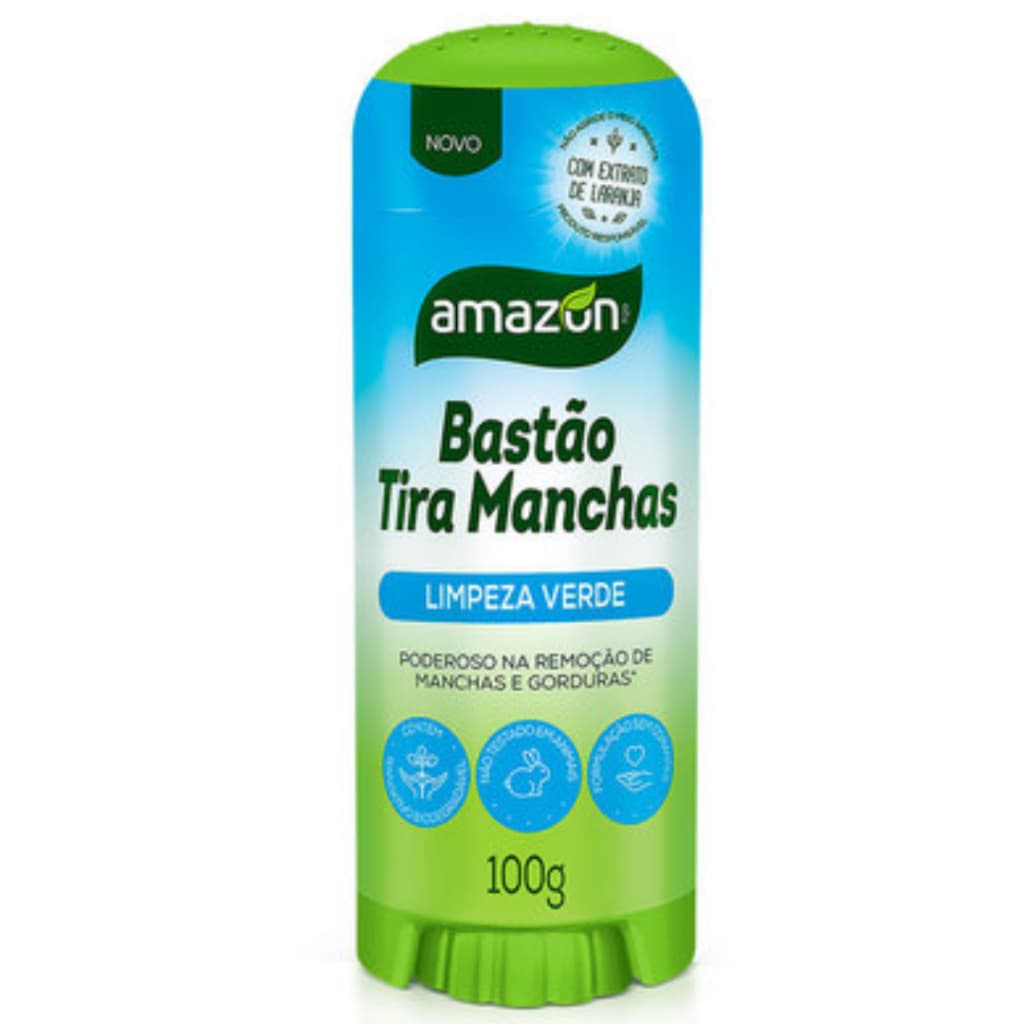 01 Bastão Tira Manchas-Poderoso Na Remoção De Manchas ,Gorduras 100G