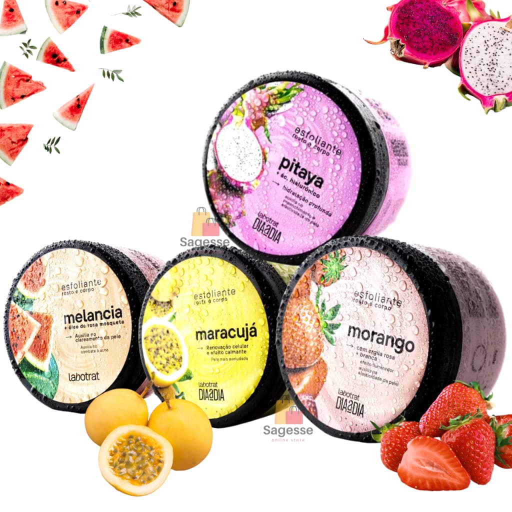 Esfoliante Corpo e Rosto Dia a Dia  300g - Labotrat