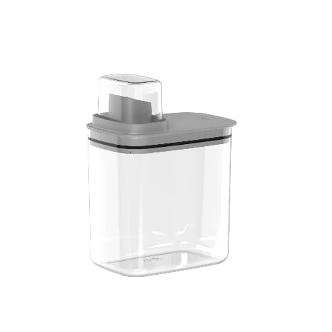 Dispenser Porta Sabão em Pó Líquido Amaciante 1,5L Organizador Lavanderia OU