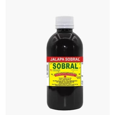 Tintura Jalapa Sobral 200ml agua ardente