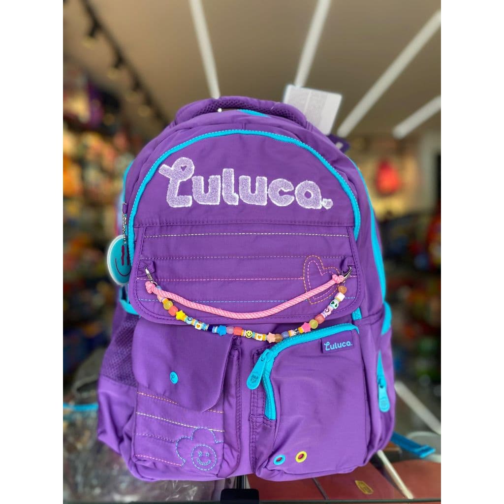 lançamento 2025 Mochila De Costas Escolar Luluca Clio Style LU24611 de brasilia envio imediato rapido