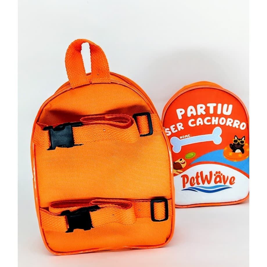 10 Mochilinhas para creche e hotelzinho pet personalizadas