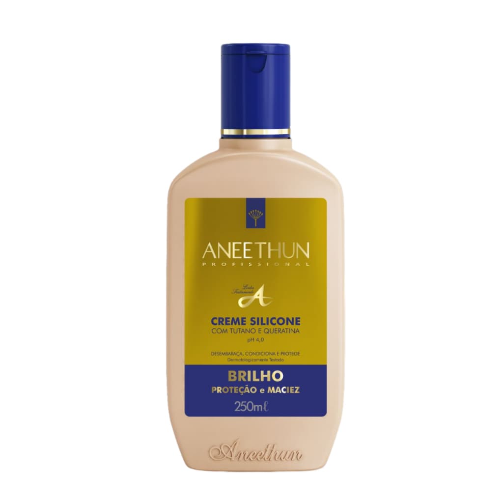 Creme de Silicone Aneethun Linha A Queratina 250ml