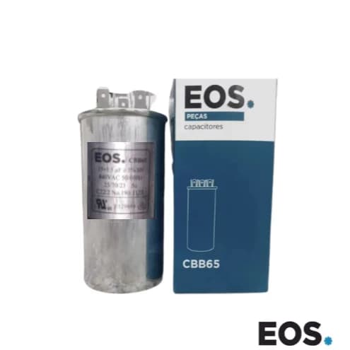 Capacitor Para Ar Condicionado Duplo 35+9,5 Uf 250vac 380vac 440vac Eos