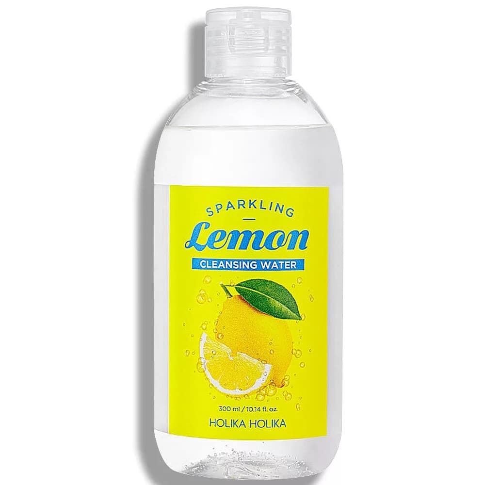 Holika Holika Sparkling Cleansing Water Lemon Água Para Limpeza Facial Rosto Coreana 300ml Importado Original Novo