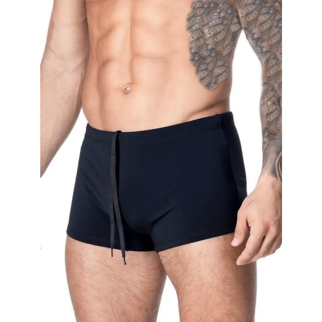 Sunga Masculina Boxer short Praia Com Proteção Uv Forro Cordão Para Ajuste