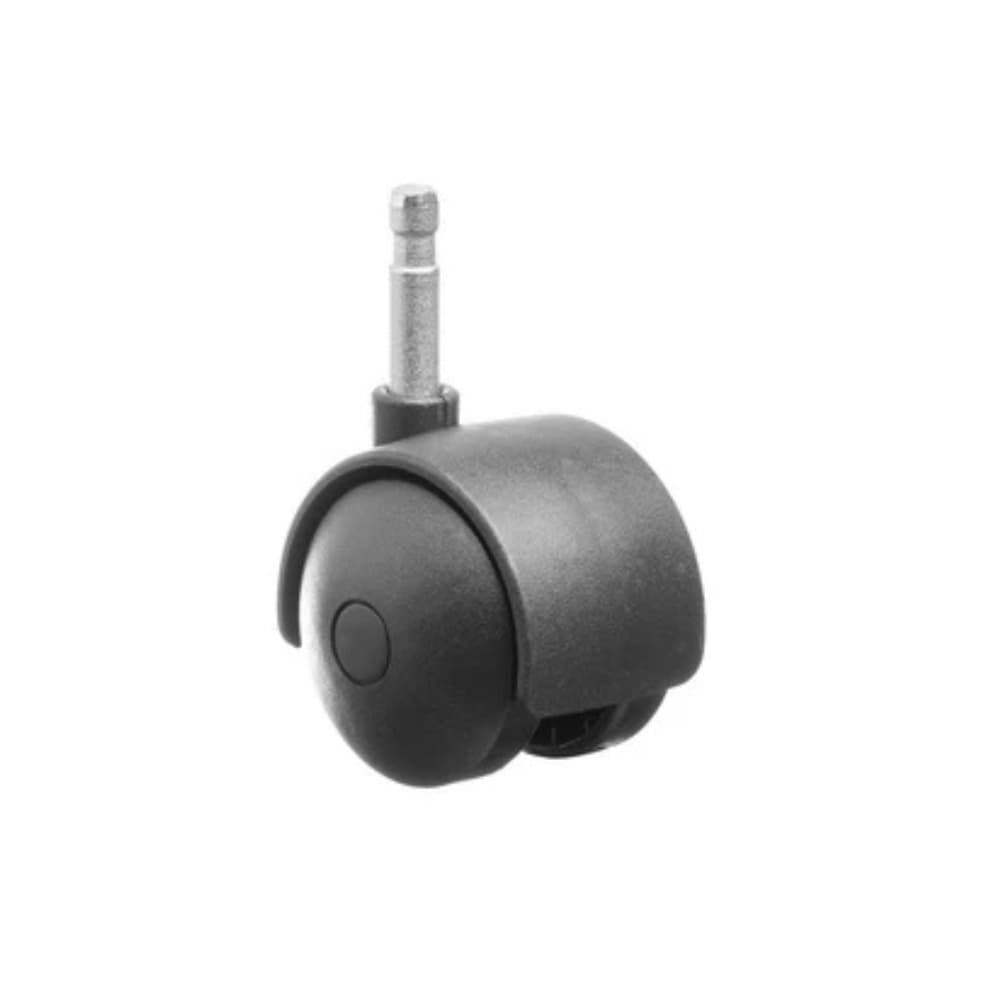 Rodinha para Fruteira Andador kit 4 un - 40mm Preto     (Não serve para cadeira )