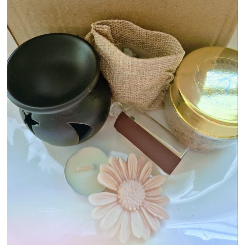 mini difusor/ difusor Cerâmica/ presente/ vela em pó/ waxmelts/ pastilha aromática/ escalda pés/spa