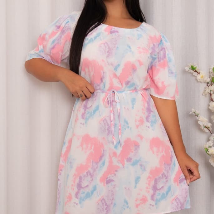 VESTIDO TAY DAY QUTRO CORES TAMANHO PLUS SIZI