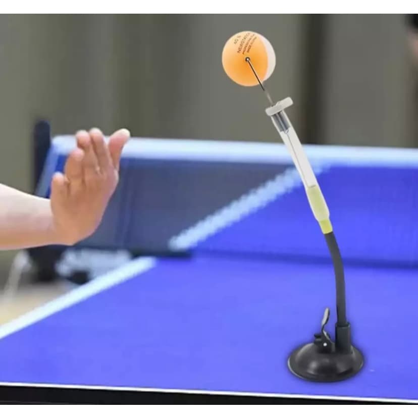 Simulador Treino Ping Pong Tenis De Mesa + 3 Bolas Treino