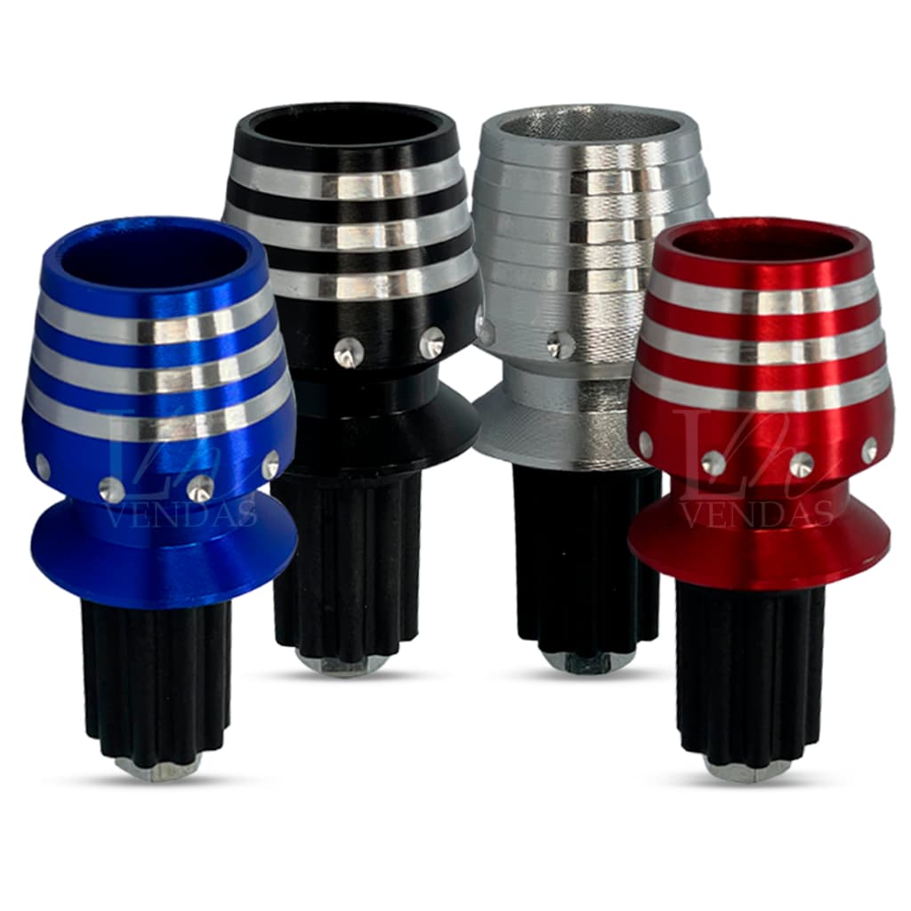 Par Peso Universal Guidão 22MM 7/8'' Motocicleta Moto Titan 150 Fan 125 Bros Xre 300 Cbx 250 Twister