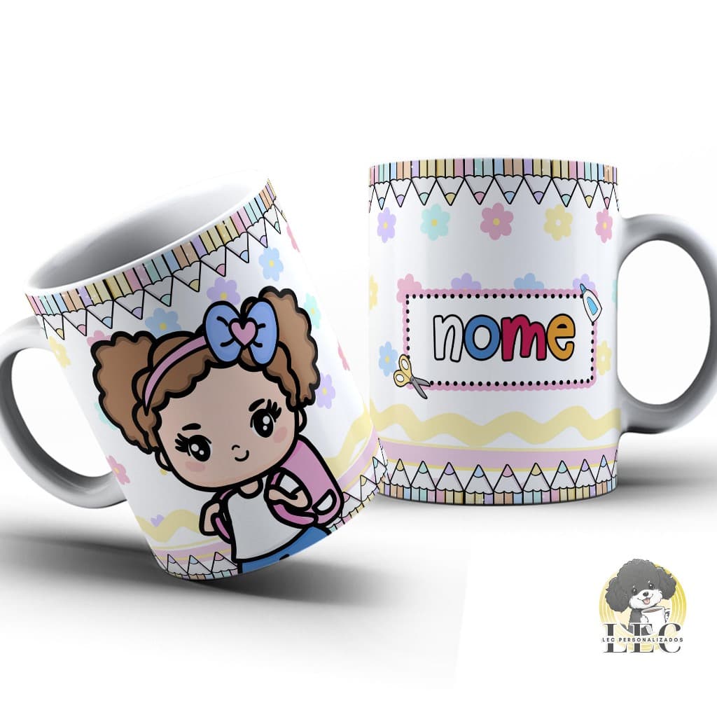 Caneca Personalizada Volta às Aulas - Meninas
