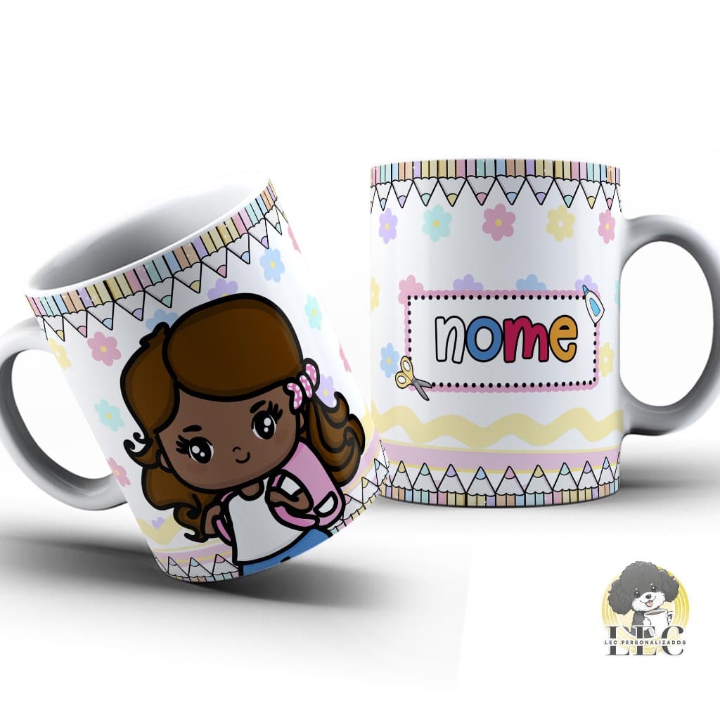 Caneca Personalizada Volta às Aulas - Meninas