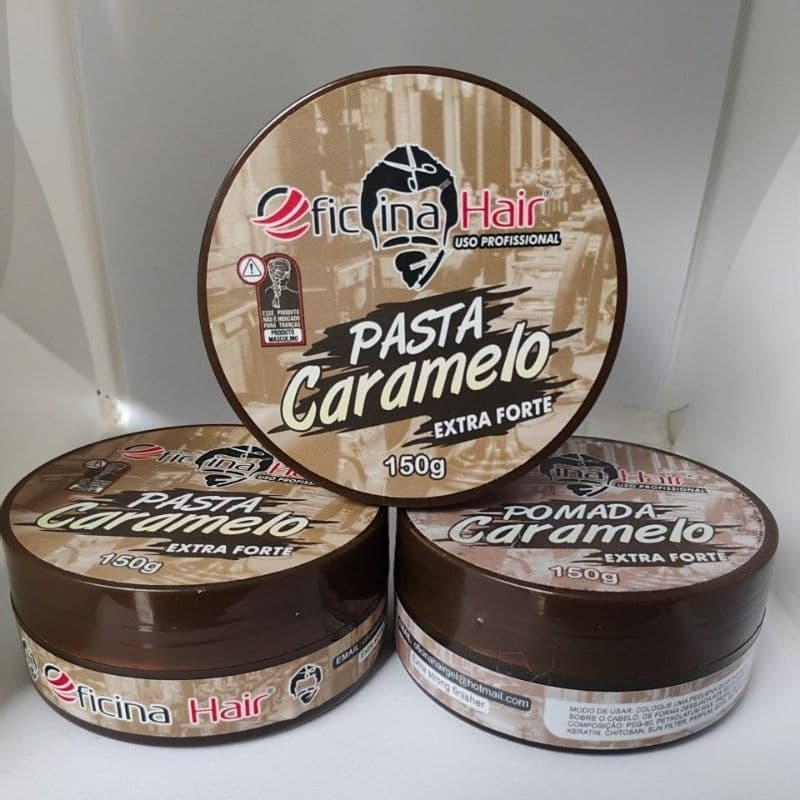 Pasta Capilar Caramelo 1 unidade OFICINA HAIR MG