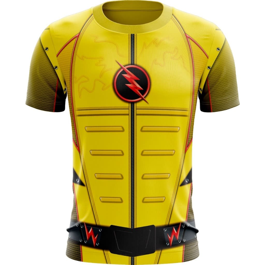 Camiseta Personalizada The Flash Reverso - DryFit