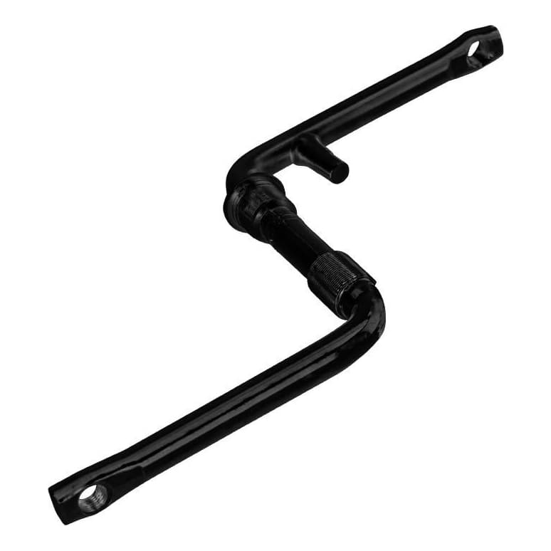 Pedivela Bike Monobloco 165mm Preto para Bicicleta MTB Aro 26 e 24
