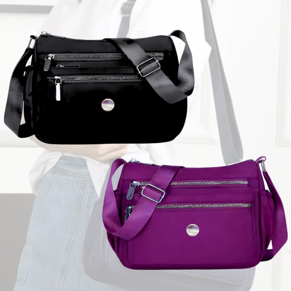 Bolsa Transversal Feminino Carteiro Casual com Alça  Ombro Tiracolo