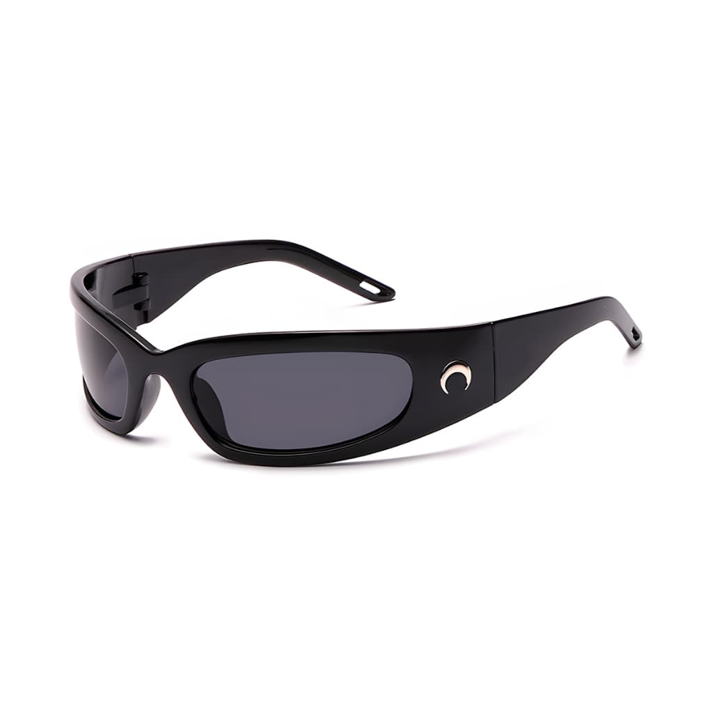 Óculos Futurista Y2k Punk Oval Moda Fashion Retro Hype Unissex Uv400 Casual Festas