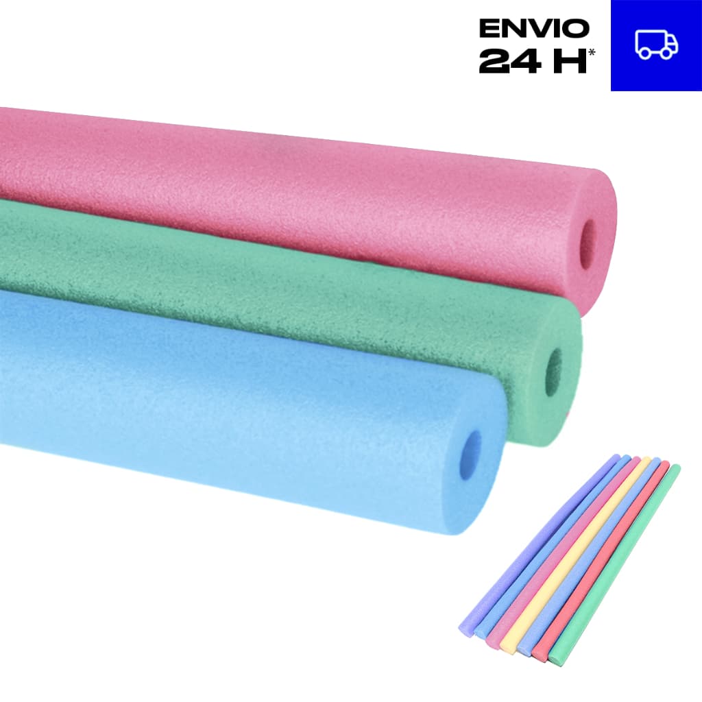 Kit 3 Boia Macarrão Espaguete Flutuador P/ Piscina C/ Furo 1,65 M