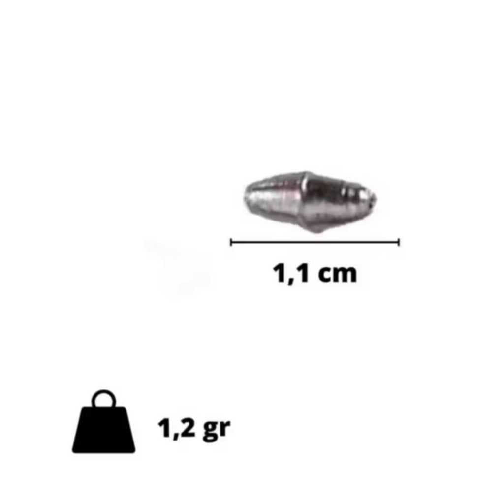 KIT 50 UNIDADES CHUMBADAS ARROZ  1,2 GRAMAS
