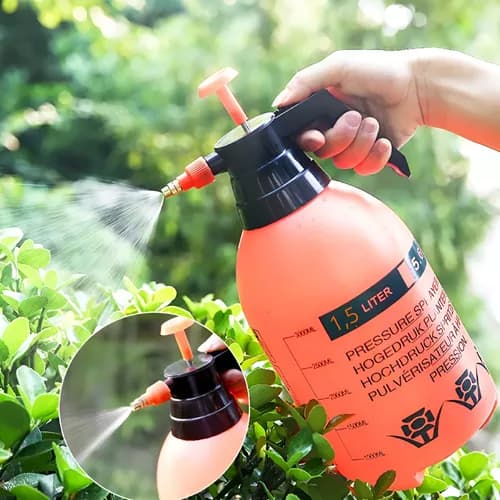 Pulverizador Borrifador Spray Multiuso 1,5L ou 2L Gatilho Manual e Automático, Ideal para Jardinagem e Limpeza Doméstica