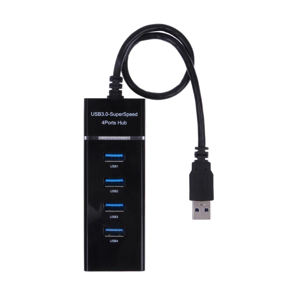 Expansor Hub Usb 3.0 Led Super Rápido 4 Portas.