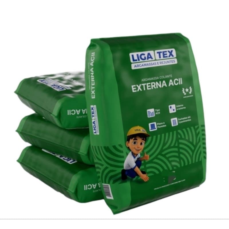 Cimento cola AC2 embalagem 3kg Argamassa Externa e interna para calçada  varandas e quintais