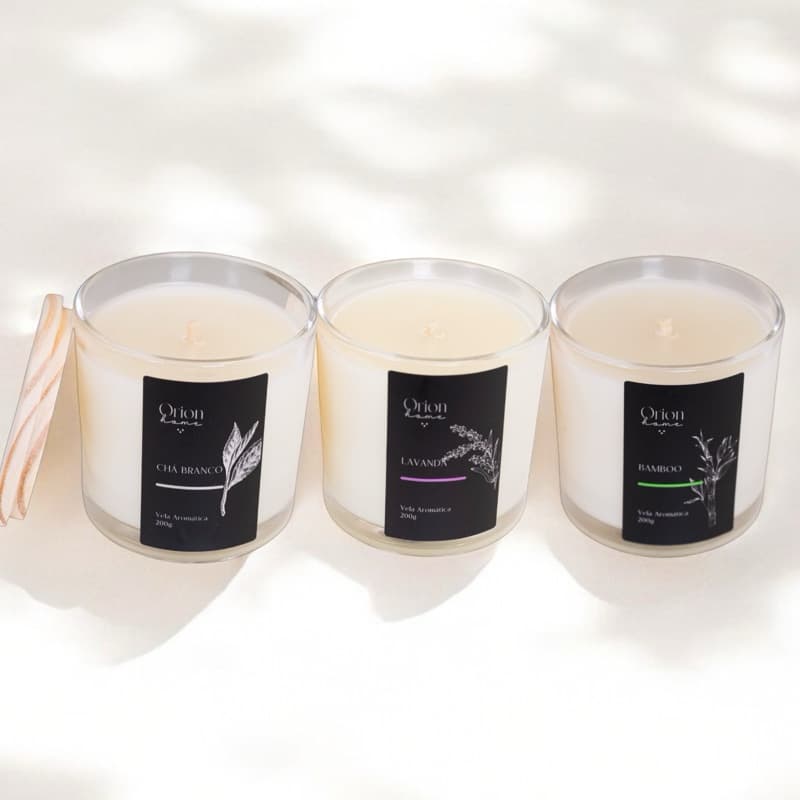 Vela Aromática Linha Classica 190g - Orion Home
