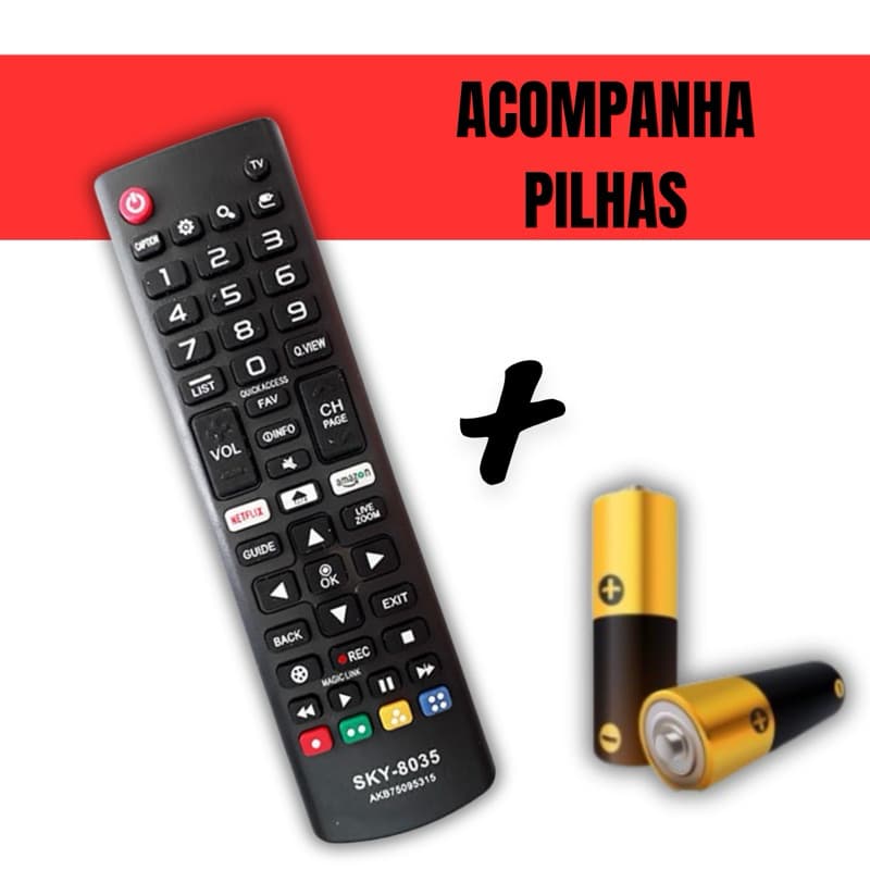 Controle Remoto Compatível Para LG Smart Tv 4k