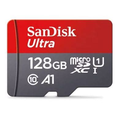 Cartão de Memória SanDisk Ultra Micro SDXC UHS-I Classe 10 A1 8Gb 16Gb 32Gb 64 Gb 128 Gb 100M/S