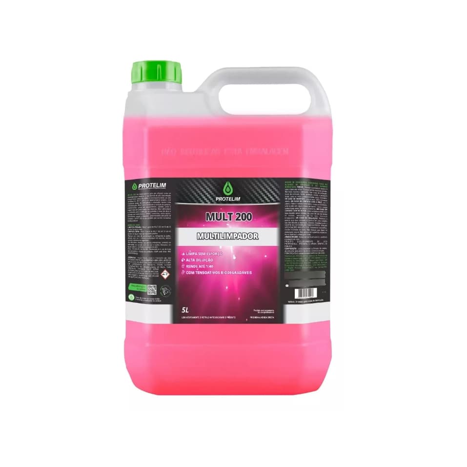 MULT 200 Protelim 5L PROT-MULTI 200 Desengraxante Multiuso Concentrado