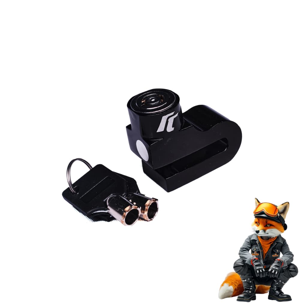 TRAVA DISCO ANTIFURTO PEQUENA PARA MOTO E BICICLETA