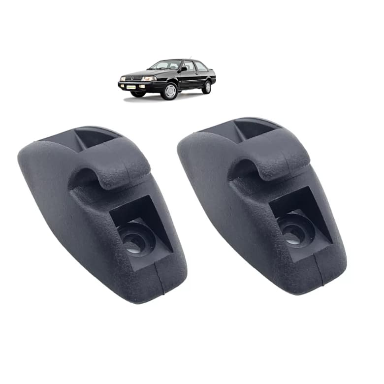 Par Suporte do Quebra Sol Cinza - Vw Santana - PFV204C