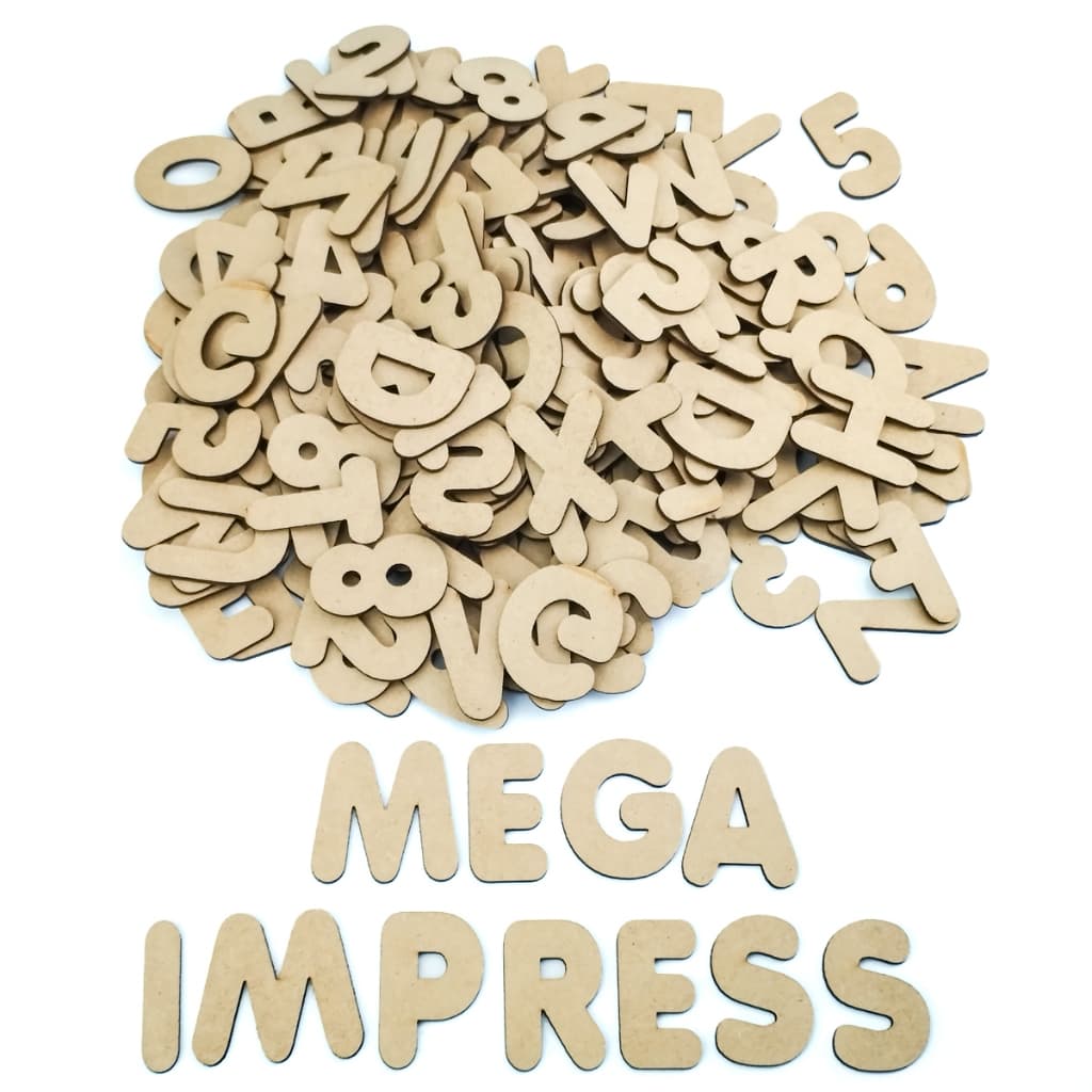 6 Alfabetos E Numeros Mdf Madeira 5cm 216 Letras E Numeros