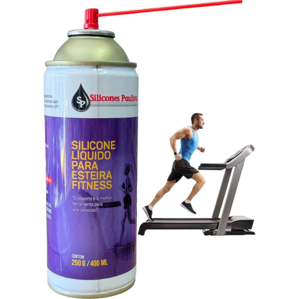 Spray de Silicone para Esteiras 250g/400ml