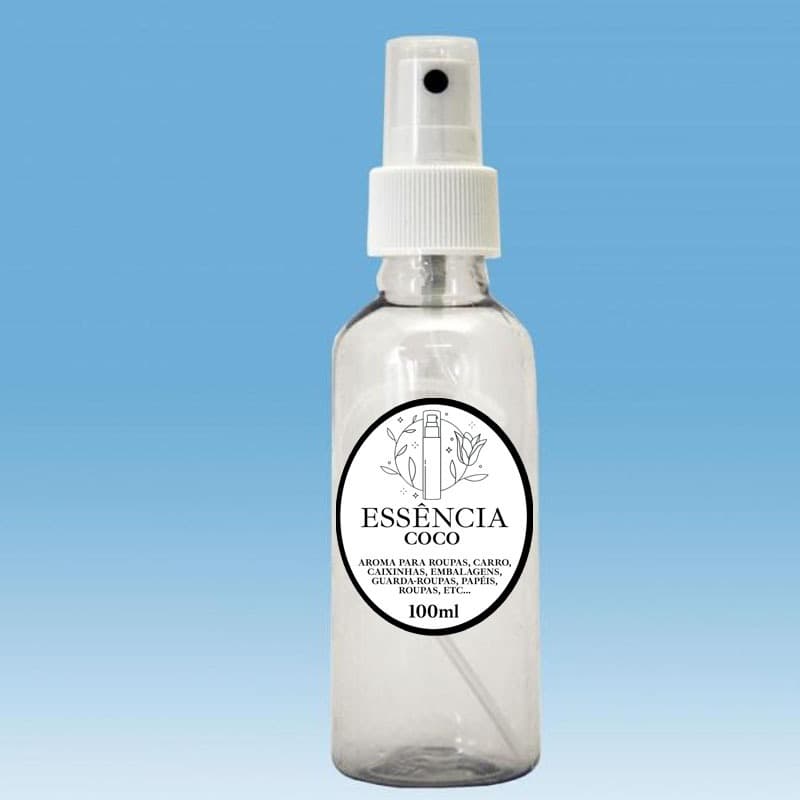 Essência Coco 100ml Aroma Doce e Refrescante de Coco para Embalagens, Lojas e Artesanatos