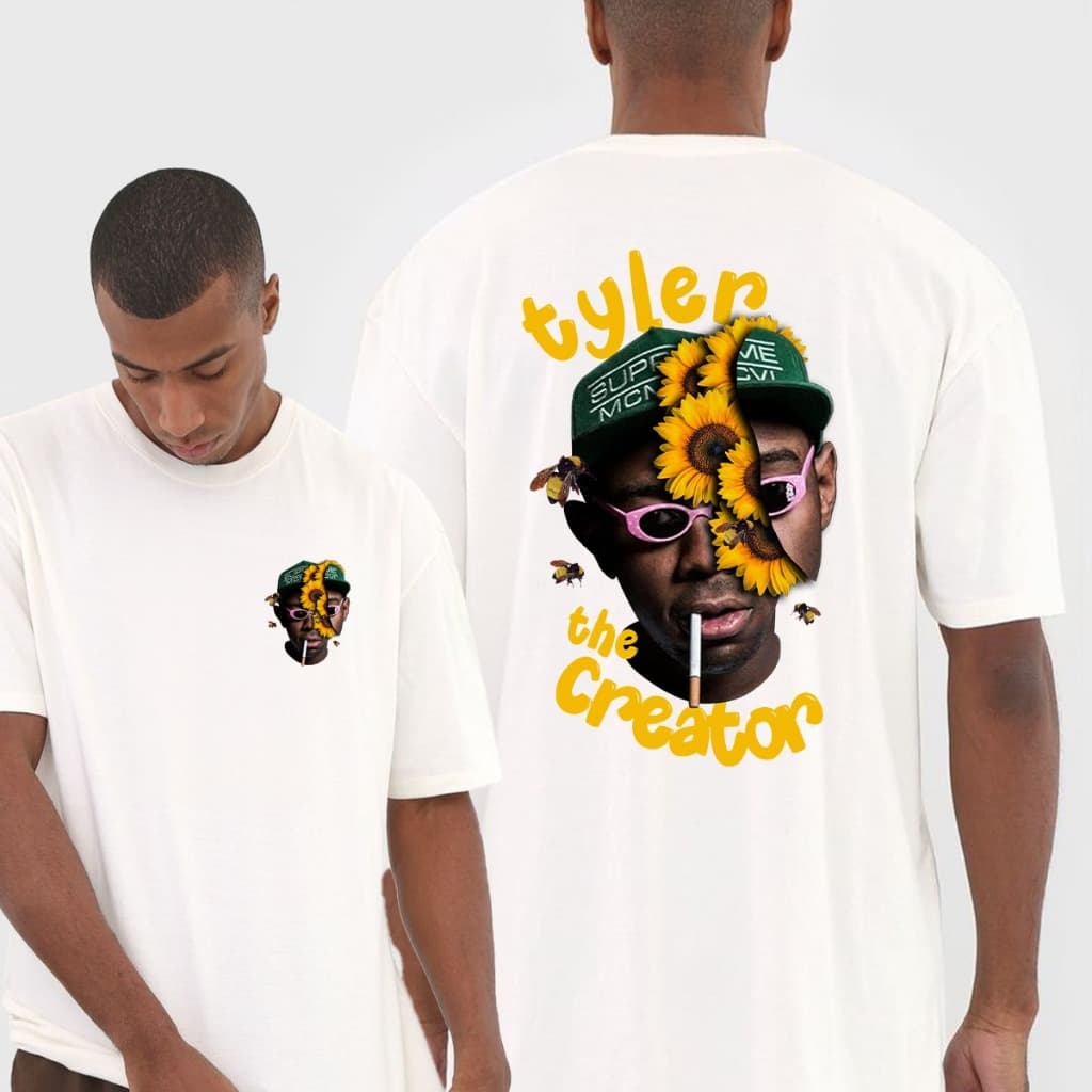 Camisa Camiseta Banda de Rock Unissex 100% Algodão tyler the creator