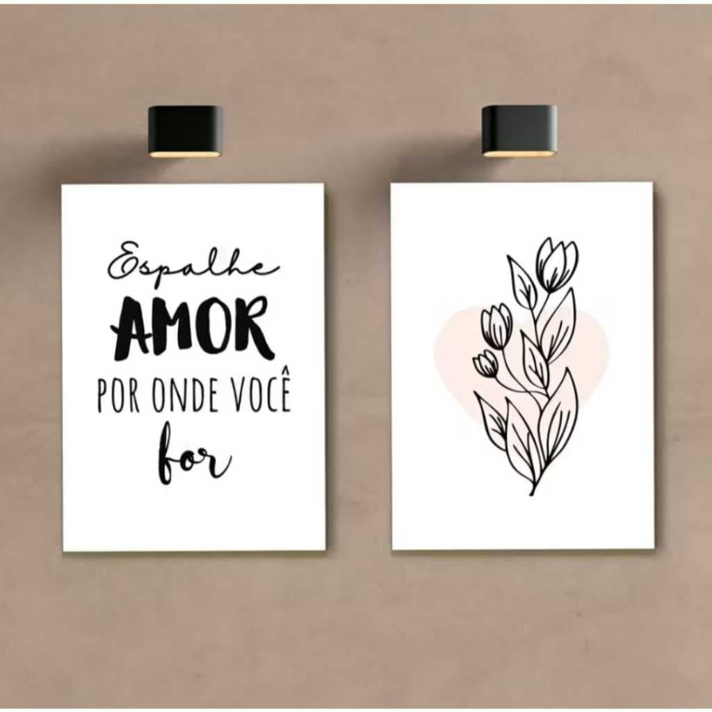 Quadros espalhe amor