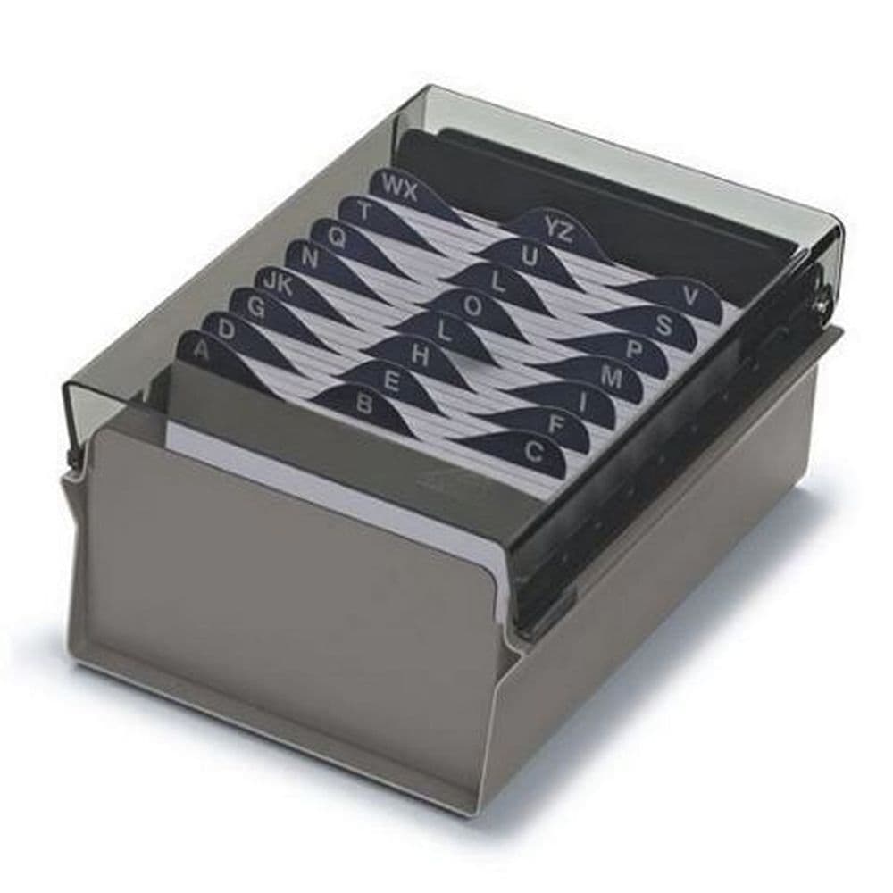 Fichario De Metal 4X6 Fume Acrimet