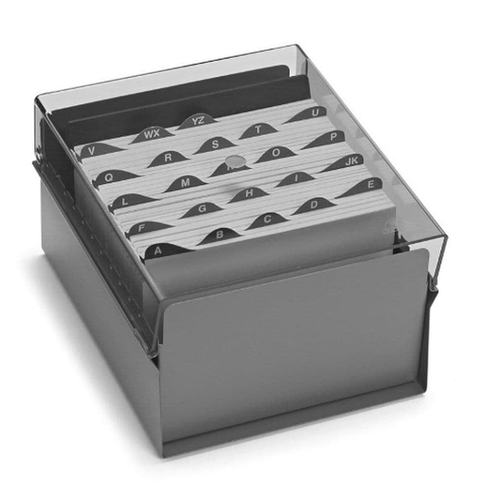 Fichario De Metal 5X8 Fume Acrimet