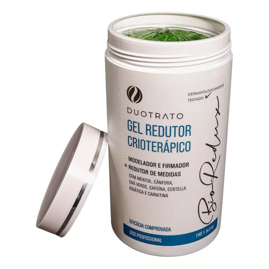 Gel Redutor Crioterápico Modelador e Firmador Bio Redux Duotrato