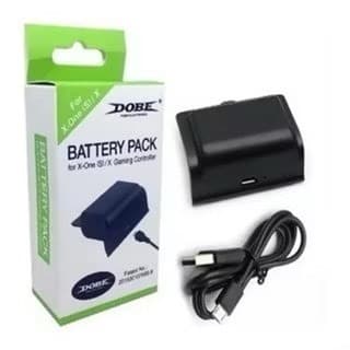 Bateria E Cabo Carregador Controle Xbox One S Play & Charge
