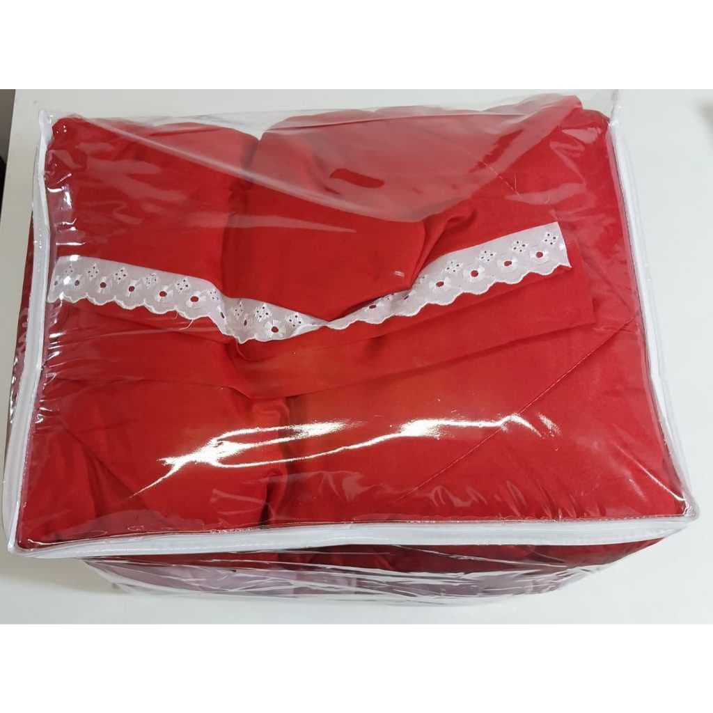 Organizador PVC 47x27x30 Para Cobertor, Edredom, Calçados Brinquedos c/5 unidades